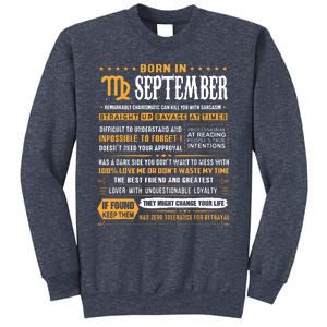 September Birthday Gifts Born In September Virgo Sweatshirt