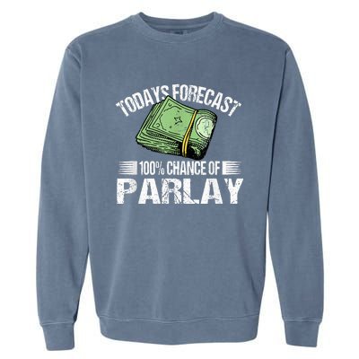 Sports Betting Gambling Design For A Sports Betting Expert Garment-Dyed Sweatshirt