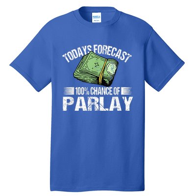 Sports Betting Gambling Design For A Sports Betting Expert Tall T-Shirt