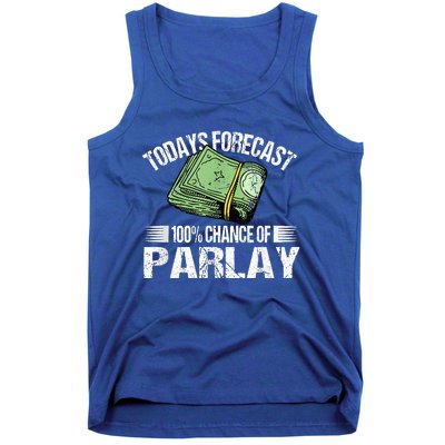 Sports Betting Gambling Design For A Sports Betting Expert Tank Top