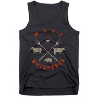 Smoked Bbq Grilling Meat Smoking Meat Whisperer Barbecue Tank Top