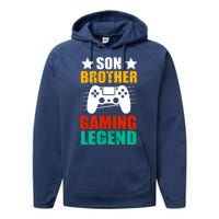 Son Brother Gaming Legend Performance Fleece Hoodie