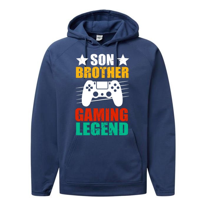 Son Brother Gaming Legend Performance Fleece Hoodie