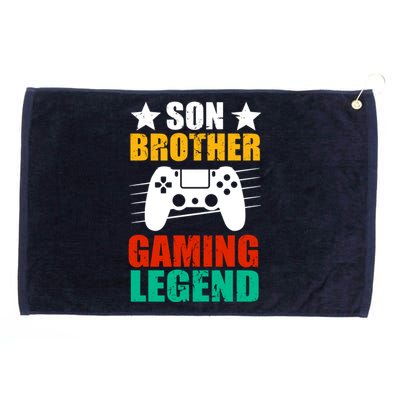 Son Brother Gaming Legend Grommeted Golf Towel