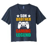 Son Brother Gaming Legend Women's Crop Top Tee