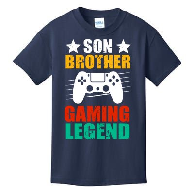 Son Brother Gaming Legend Kids T-Shirt