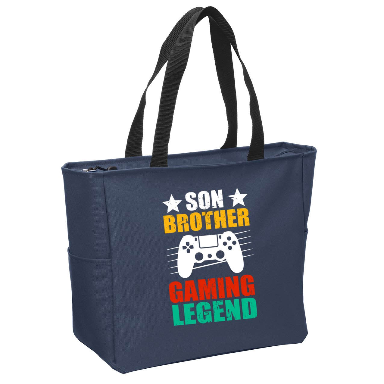 Son Brother Gaming Legend Zip Tote Bag
