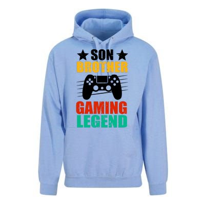 Son Brother Gaming Legend Unisex Surf Hoodie