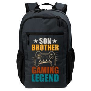 Son Brother Gaming Legend Gamer Daily Commute Backpack