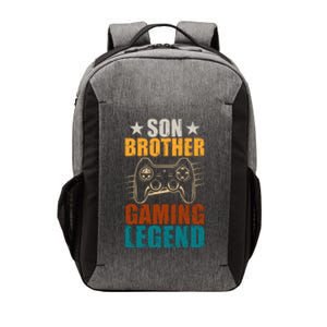 Son Brother Gaming Legend Gamer Vector Backpack