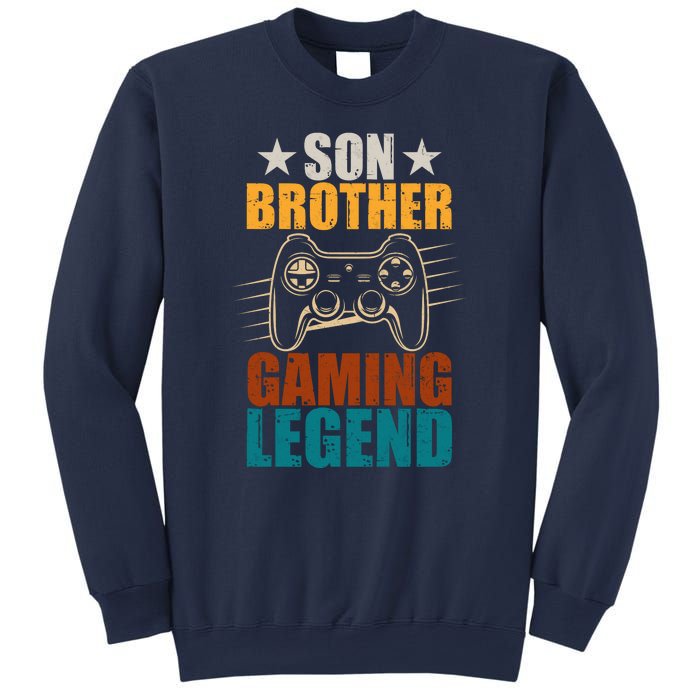 Son Brother Gaming Legend Gamer Sweatshirt