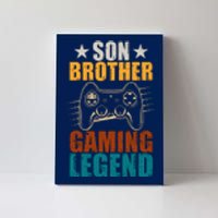 Son Brother Gaming Legend Gamer Canvas