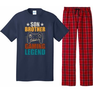 Son Brother Gaming Legend Gamer Pajama Set