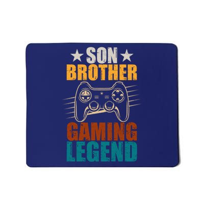 Son Brother Gaming Legend Gamer Mousepad