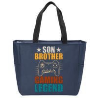 Son Brother Gaming Legend Gamer Zip Tote Bag