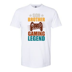 Son Brother Gaming Legend Gamer Softstyle CVC T-Shirt