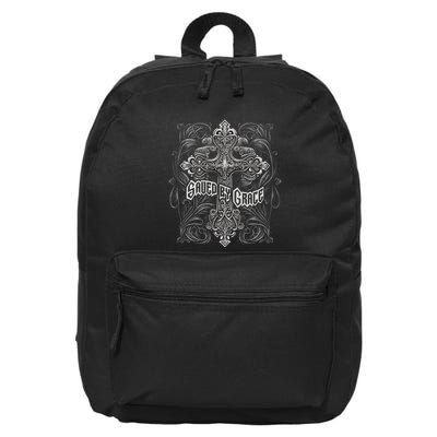Saved By Grace Christian 16 in Basic Backpack