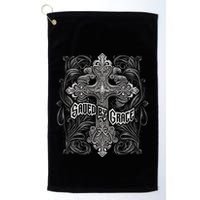 Saved By Grace Christian Golf Towel