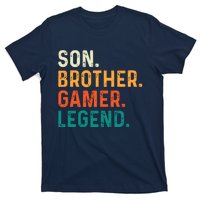 Son Brother Gamer Legend Funny Gaming T-Shirt