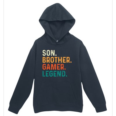 Son Brother Gamer Legend Funny Gaming Urban Pullover Hoodie