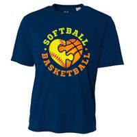 Softball Basketball Gift Cooling Performance Crew T-Shirt