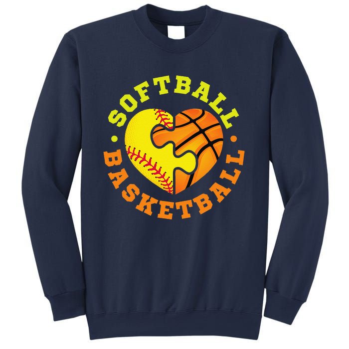 Softball Basketball Gift Sweatshirt