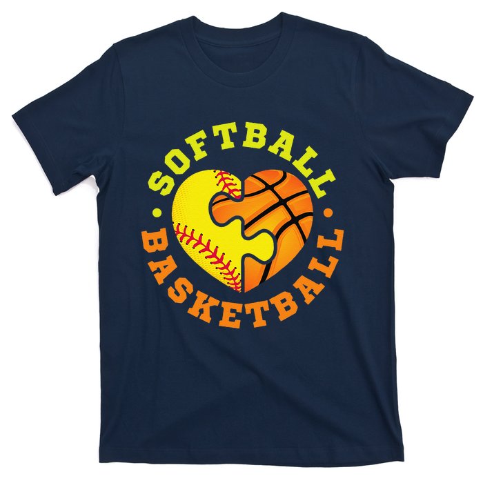 Softball Basketball Gift T-Shirt