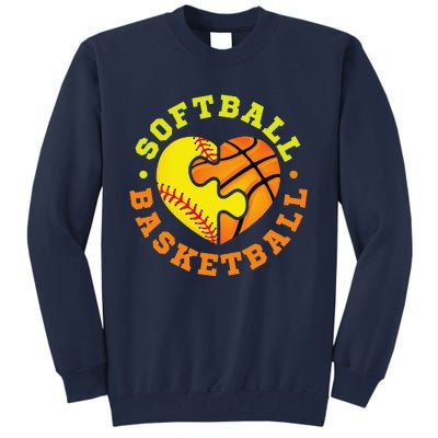 Softball Basketball Gift Tall Sweatshirt