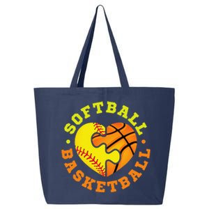 Softball Basketball Gift 25L Jumbo Tote