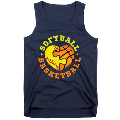 Softball Basketball Gift Tank Top