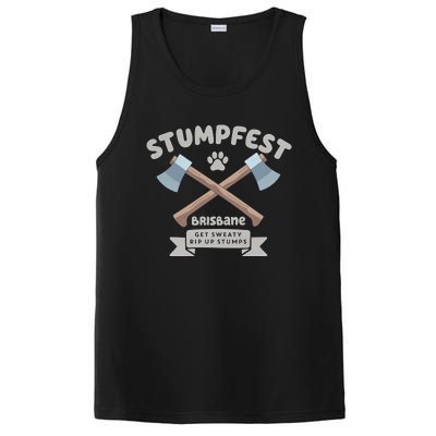 Stumpfest Brisbane Get Sweaty Rip Up Stumps Dad Mode PosiCharge Competitor Tank