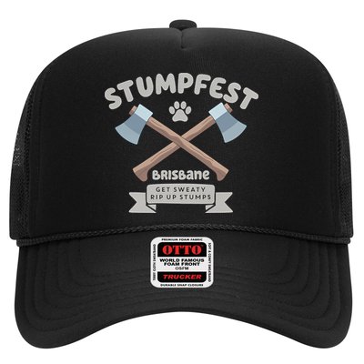 Stumpfest Brisbane Get Sweaty Rip Up Stumps Dad Mode Trucker Hat