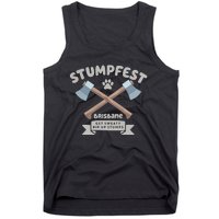 Stumpfest Brisbane Get Sweaty Rip Up Stumps Dad Mode Tank Top