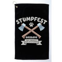 Stumpfest Brisbane Get Sweaty Rip Up Stumps Dad Mode Golf Towel
