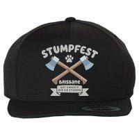 Stumpfest Brisbane Get Sweaty Rip Up Stumps Dad Mode Wool Snapback Cap