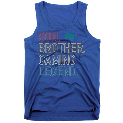 Son Brother Gaming Legend For Gamer Gift Tank Top