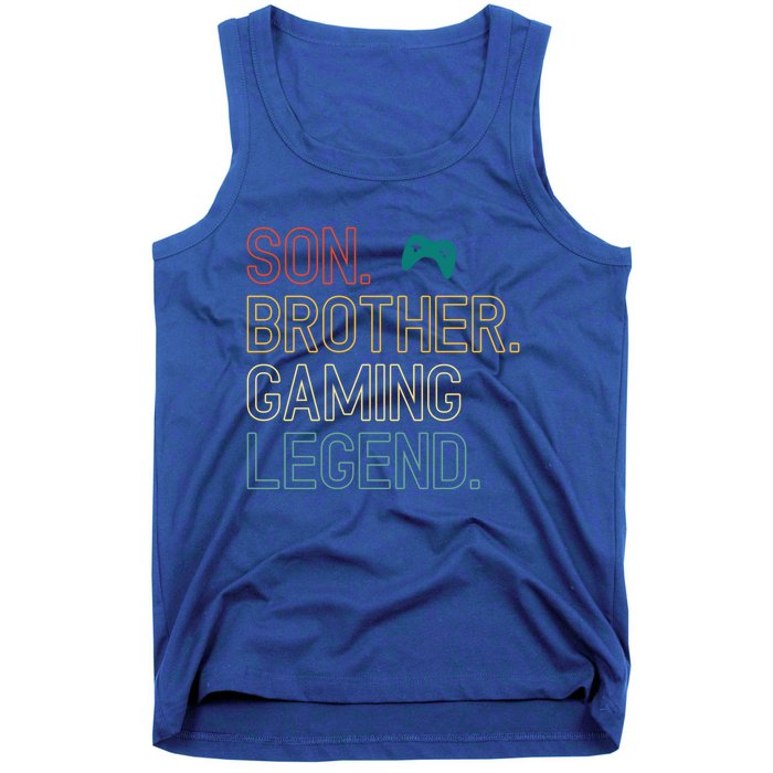 Son Brother Gaming Legend For Gamer Gift Tank Top