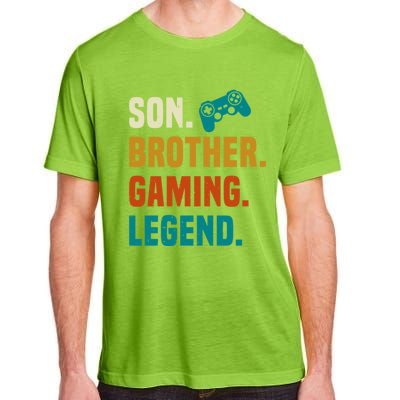 Son Brother Gaming Legend Next Level Gear And Accessories Gift Adult ChromaSoft Performance T-Shirt