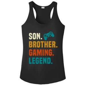 Son Brother Gaming Legend Next Level Gear And Accessories Gift Ladies PosiCharge Competitor Racerback Tank