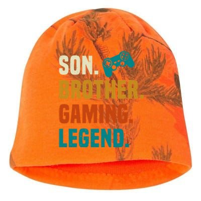 Son Brother Gaming Legend Next Level Gear And Accessories Gift Kati - Camo Knit Beanie