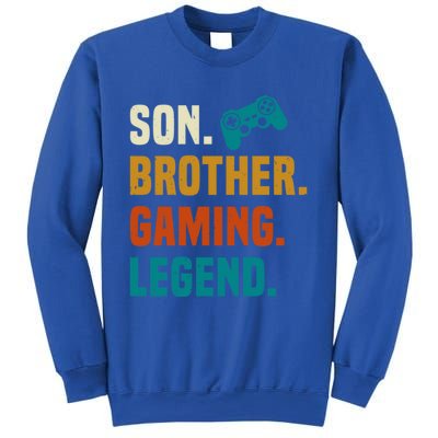 Son Brother Gaming Legend Next Level Gear And Accessories Gift Sweatshirt