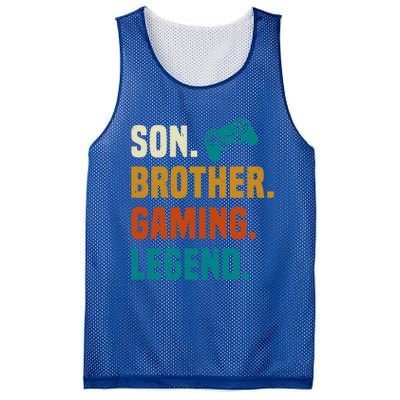 Son Brother Gaming Legend Next Level Gear And Accessories Gift Mesh Reversible Basketball Jersey Tank