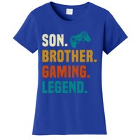 Son Brother Gaming Legend Next Level Gear And Accessories Gift Women's T-Shirt