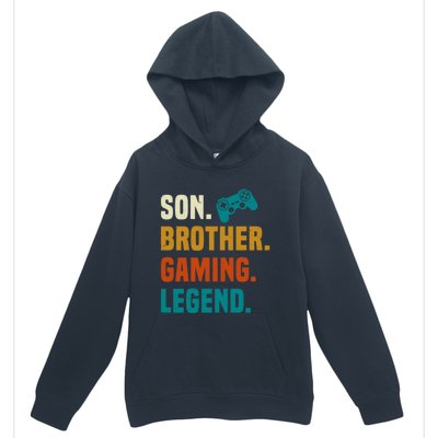 Son Brother Gaming Legend Next Level Gear And Accessories Gift Urban Pullover Hoodie