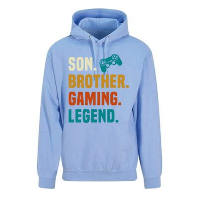 Son Brother Gaming Legend Next Level Gear And Accessories Gift Unisex Surf Hoodie