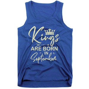 September Birthday Graphic Born In September Gift Tank Top