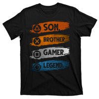 Son Brother Gamer Legend Controller T-Shirt