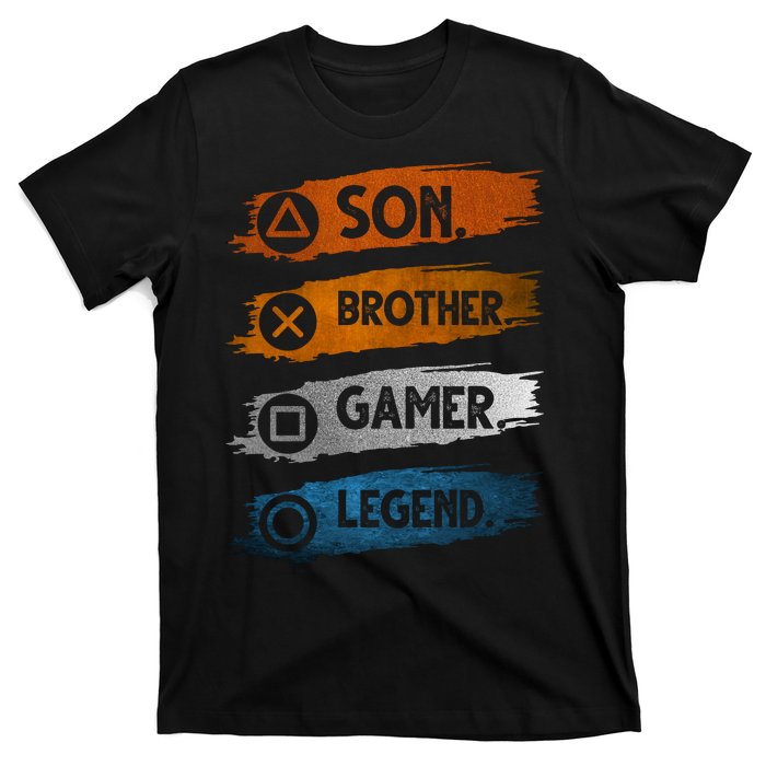 Son Brother Gamer Legend Controller T-Shirt