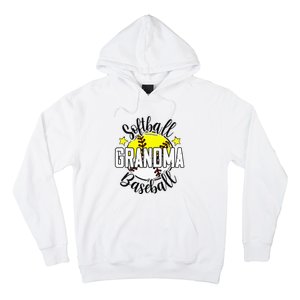 Softball Baseball Grandma Gift For  Hoodie