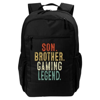 Son Brother Gaming Legend Meaningful Gift Backpack